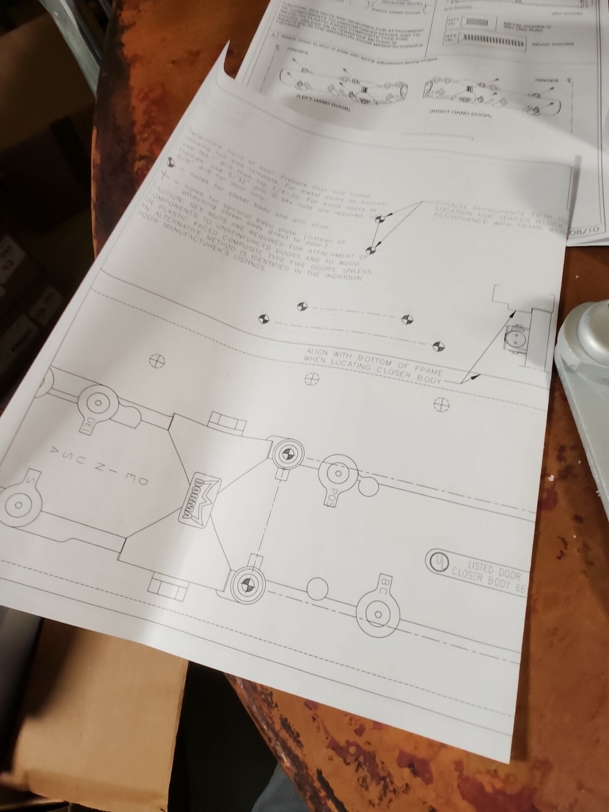 Dorma 8907 SPA FMC Tandem 689