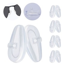 Silicone Replacement Crystal Clear Nose Piece For-COACH HC5149T/ HC6204D