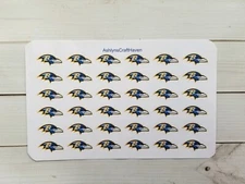 36 Football Planner Stickers- Perfect For Any Planner, Calendar, Journal