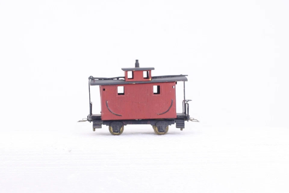 HO Scale Mantua 4 Wheel Bobber Caboose Early Brass / Metal #2 - Image 4 of 4