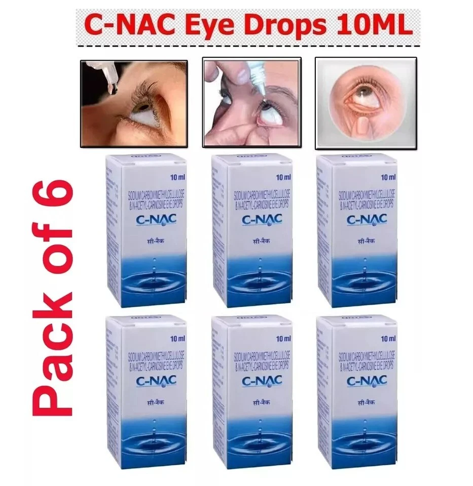 ROHTO C-NAC Augentropfen heilen Katarakt Carnosin NAC Glaukom BrightC Klarheit 6er ...