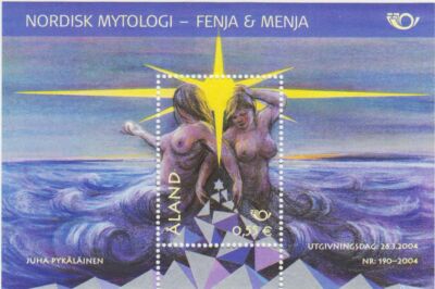 Natural Erotic Naked Girl Mythical Sheet Aland Finland MNH 2004 | eBay