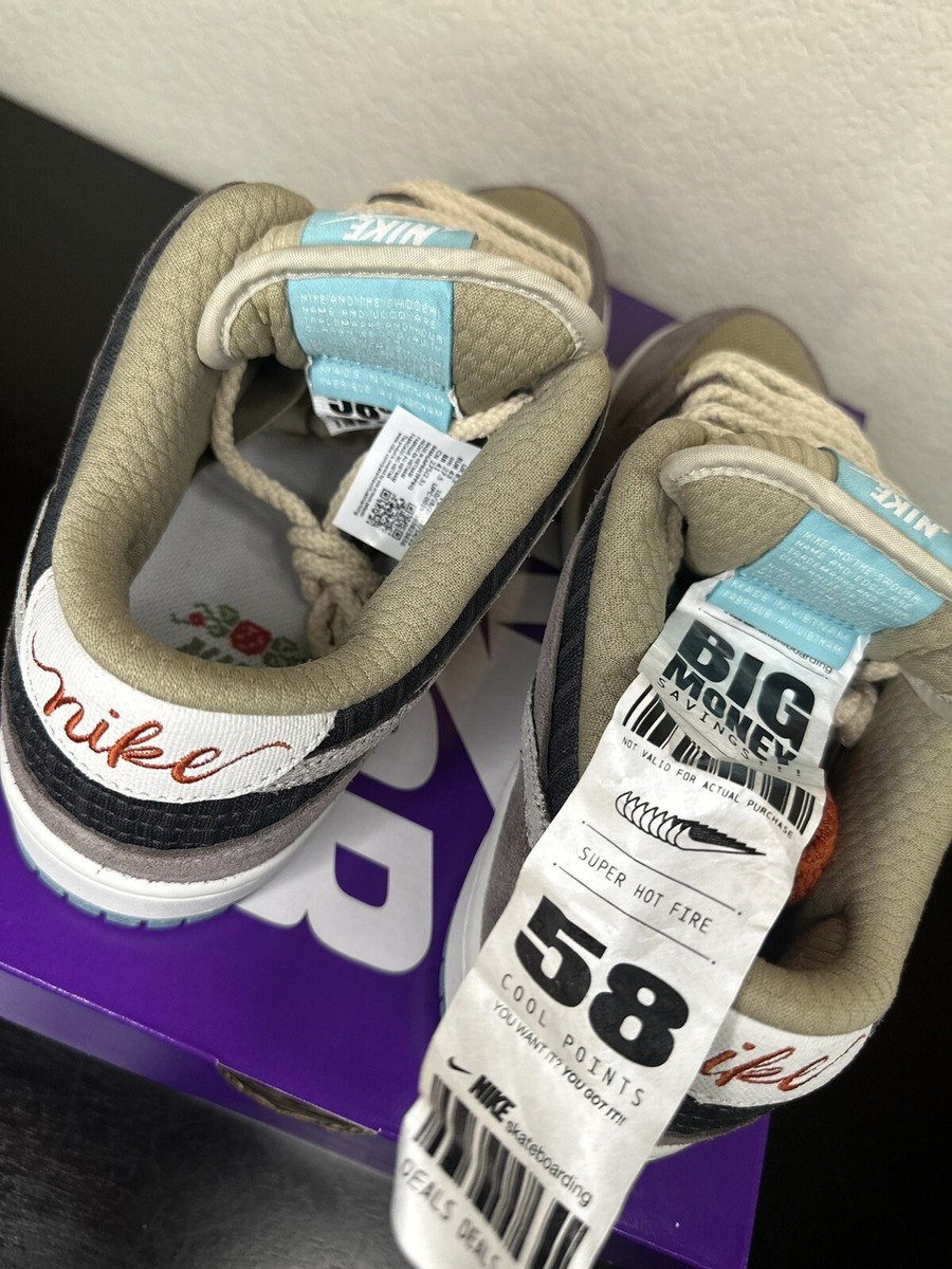 美品！Nike SB Dunk BIG MONEY Nike SB Dunk Low Big Money Savings - FZ3129-200 Raffles