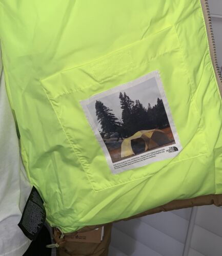 Chaqueta de plumón The North Face 1992 Low Fi Hi Tek Nuptse 700 para hombre talla grande marrón nueva con etiquetas - Imagen 11 de 16