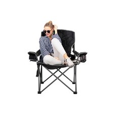 SUNNYFEEL XXL Oversized Camping Chair Heavy Duty 500 LBS for Big Tall People ...