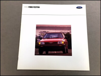 1990 Ford Festiva 12-page Original Dealer Sales Brochure Catalog