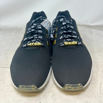New Adidas mi Star Wars ZX Flux Shoes Metallic Gold stripes Darth