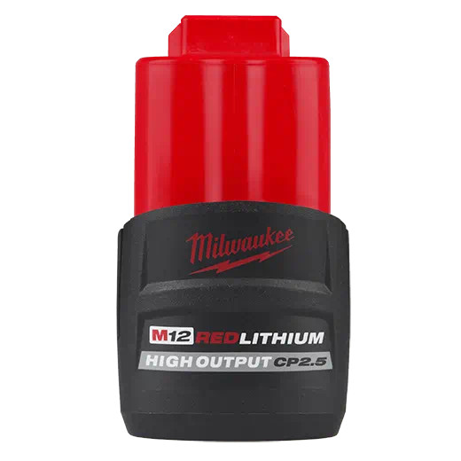 Milwaukee 48-11-2425 M12 REDLITHIUM CP2.5 High Output Battery