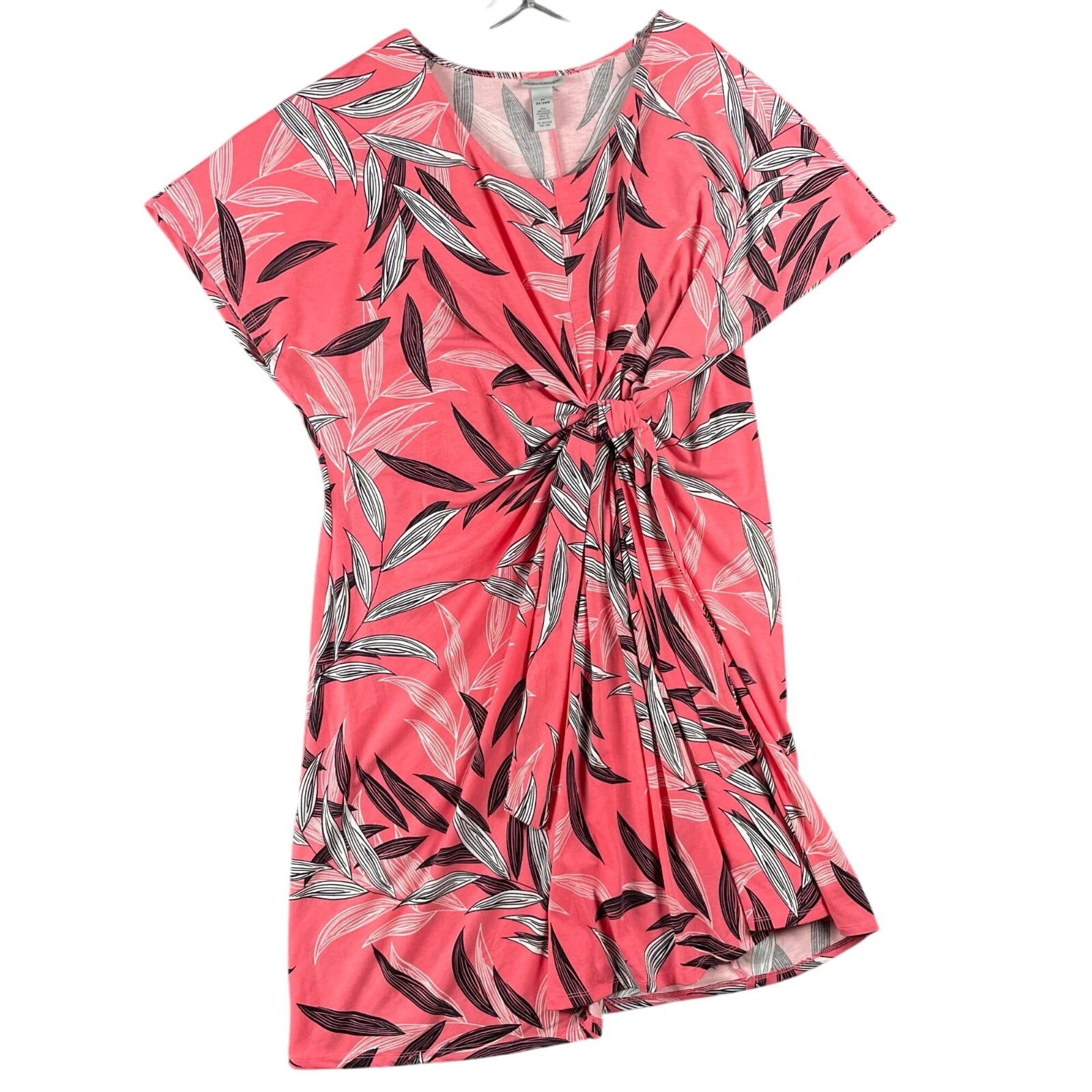 Catherines Womens Dress 3X Pink Malibu Tie Waist Work Office Everyday Vacation
Opens in a new window