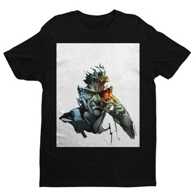 Solid Eye Old Snake MGS 4  Premium Unisex T Shirt | Exclusive Design