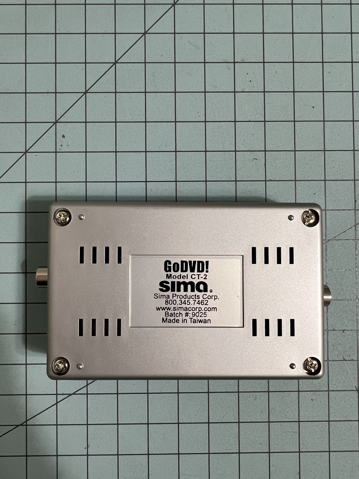 Sima Model CT200 Go DVD VHS Digital Video Enhancer and Duplicator