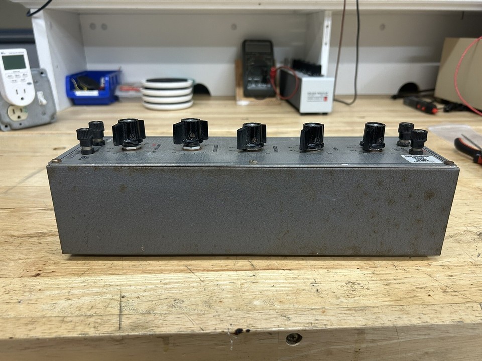 EICO Resistance Decade Box Model 1171. Tested. Working Perfectly. eBay