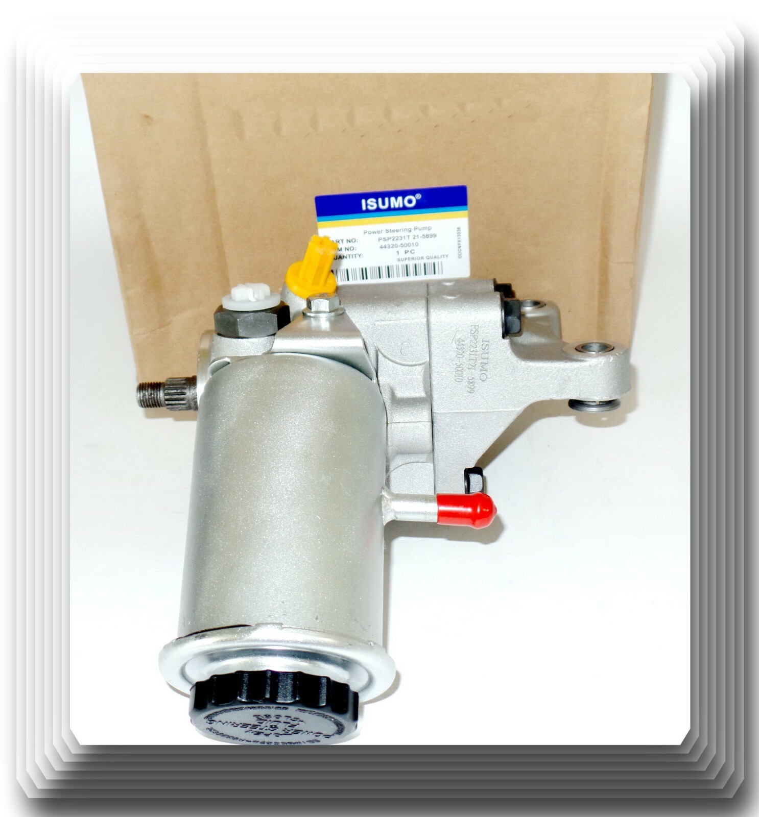 4432050010 Power Steering Pump W/ Reservoir FitsLexus LS400 19901997