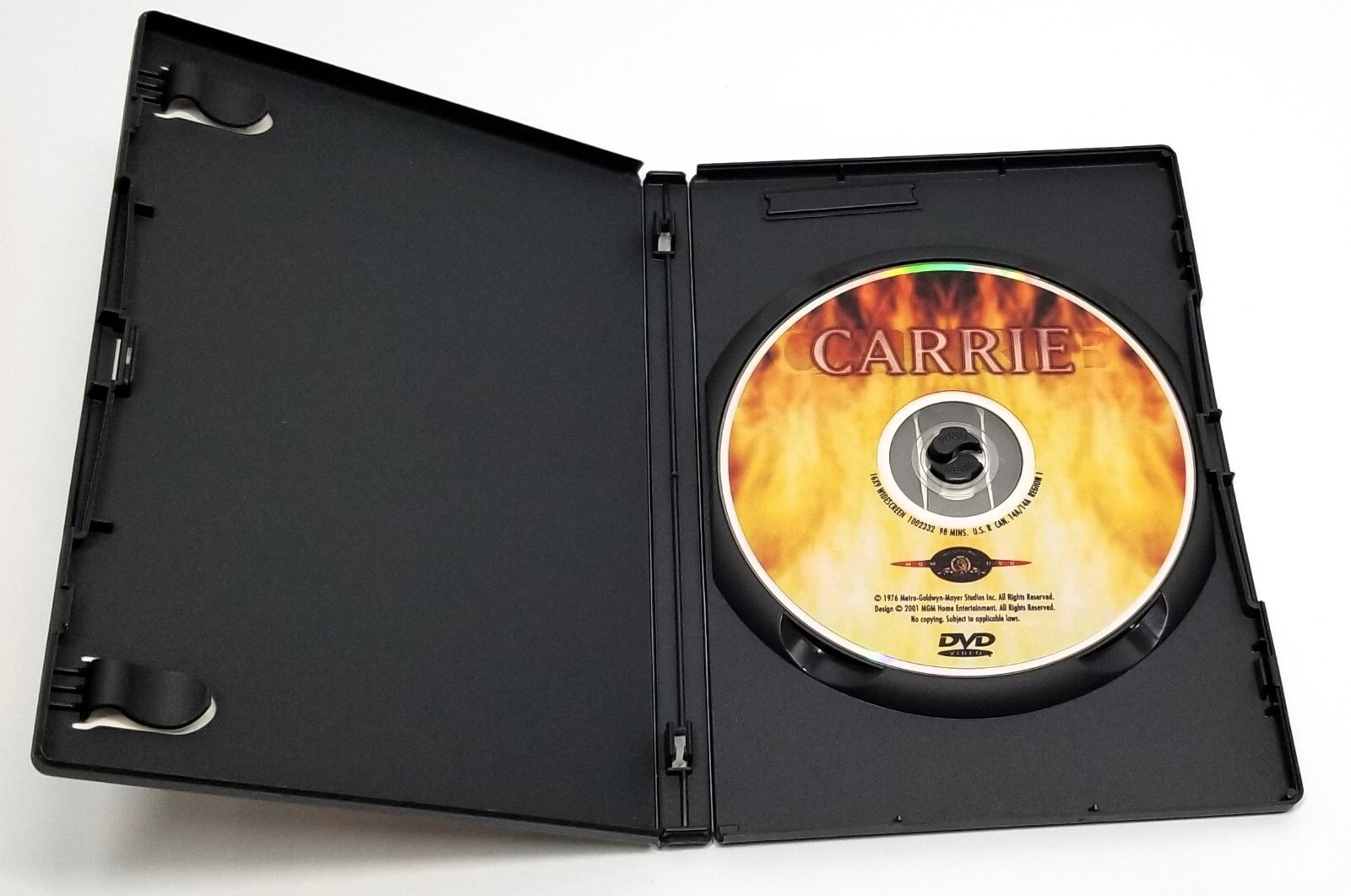 Carrie Special Edition DVD 2007 Lenticular Slipcover Canadian