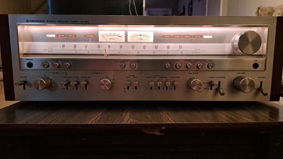 Pioneer SX 950 vintage stereo receivers eBay