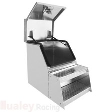 Semi Truck Tool Box 18x28x25 Aluminum Truck Side Storage Saddle Step Box