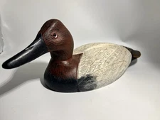 Vintage Wood Duck Decoy Hand Carved U.S.A. 1974 Signed Neff FAST SHIPPING