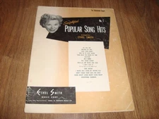 Vintage Simplified Popular Song Hits Number 1 For Hammond Organ By Ethel Smith