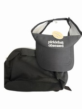 PICKLEBALL LOVERS   Pickleball obsessed  sun visor and a fanny pack for items 