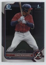 2022 Bowman Draft Chrome Nacho Alvarez Jr Ignacio Alvarez #BDC-125 0r9g