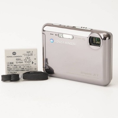 Konica Minolta DiMAGE X1 Blasted Silver