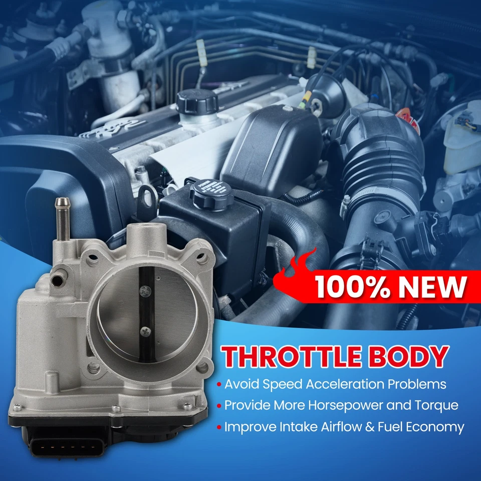 Cuerpo del acelerador S20215 para Nissan Cube NV200 07-20 Sentra Tiida Versa Foto 3 de 4