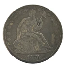 1876-s Seated Liberty Half Dollar,  Near XF