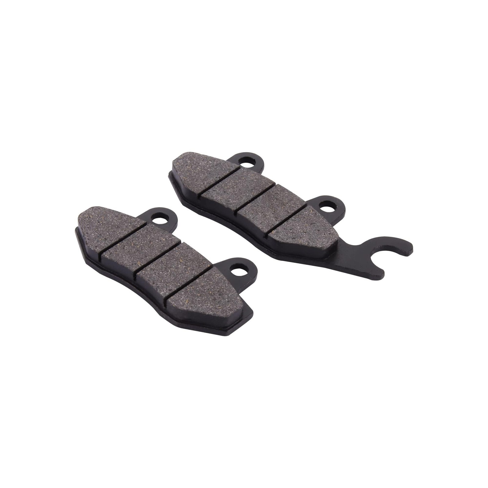 Plaquettes de frein et disque en acier ventilé pour dirt bike 125cc