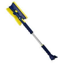 Michelin Colossal Telescopic 34-50" Snow Brush Ice Scraper Squeegee & Extendable