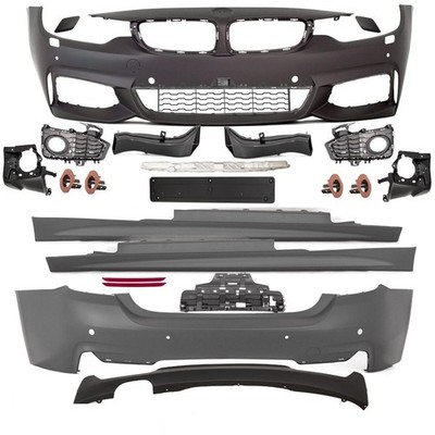 KOMPLETT Bodykit Stoßstange Schweller+Zubehör passt für BMW F32 F33 auch M Paket