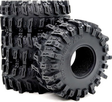 4.85 Tall Rc 1.9 Crawler Tires Soft Sticky T8 Mud Slingers X Tyre For 110 Roc