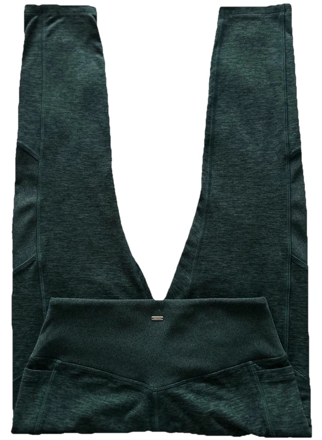 🤍Victoria's Secret PINK COZY Crop Leggings-Hunter Green-Size M🤍