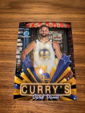 2025-2026 Bowman Chrome Steph Curry HS-2 Hobby Stars Curry’s Card Vault 🔥🔥🔥