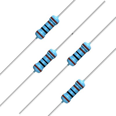 California JOS 100pcs 1K ohm Resistor 1/2w (0.50 Watt) ±1% Tolerance Metal... 