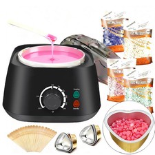 Sensitive Skin Wax Warmer Wax Kit for At-Home Epilation