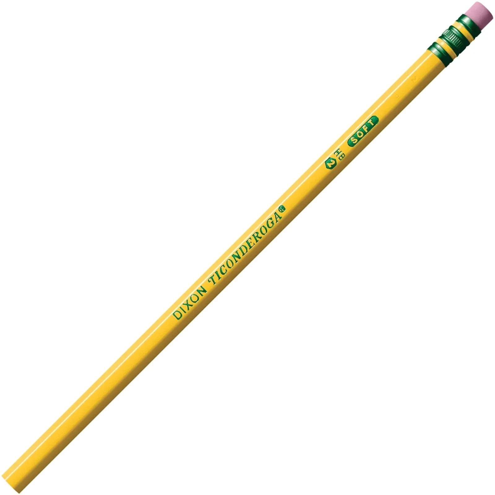 Ticonderoga&reg; Pencils, #2 HB Lead, Medium Soft, Pack of 24