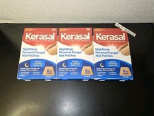 3 Box/Pack 3x14 KERASAL Nighttime Renewal Fungal Nail PATCHES 42ct 8HR