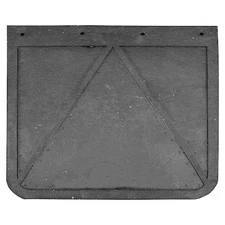 Buyers Products B2018lsp Mud Flaps, 18 In X 20 In, Rubber, Black, 1 Pr