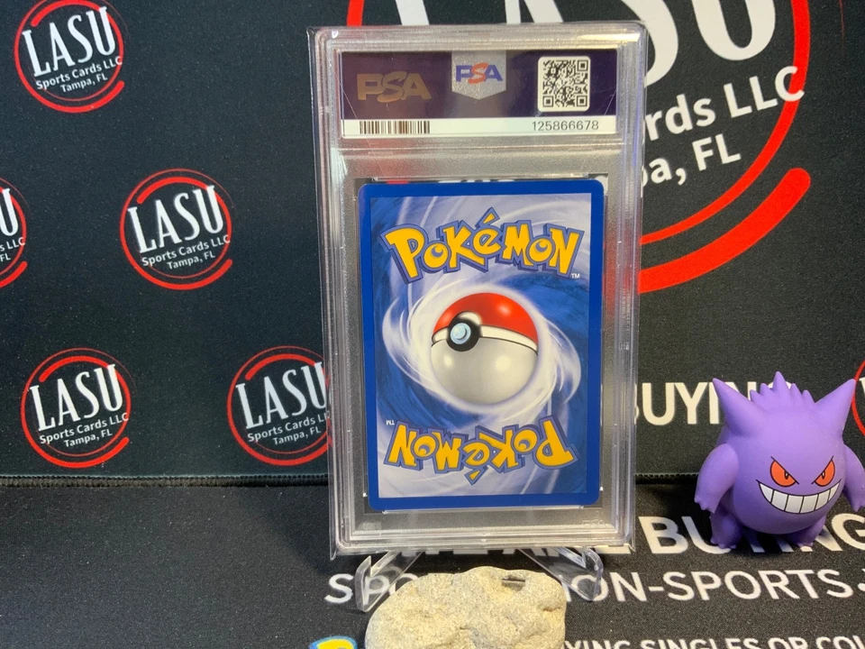 205 POKEMON EX ITALIAN  #10 TEAM MAGMA S HOUNDOOM HOLO PSA 7 - Image 2 of 2