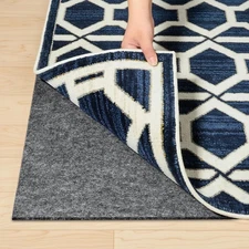 Felt and Rubber Backing Rug Pad, 9"x12" Non-Slip Rug Pads, 1/8” Thick, Under ...