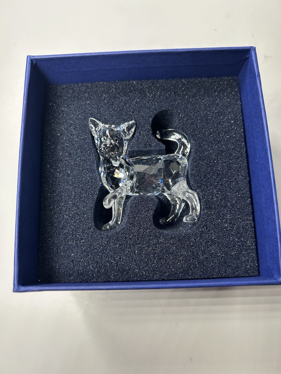 Swarovski Crystal Mother Cat Retired #861914 Original Box and