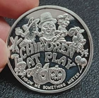 New Orleans Mardi Gras Children At Play Halloween Super Mario Bros. Silver Round