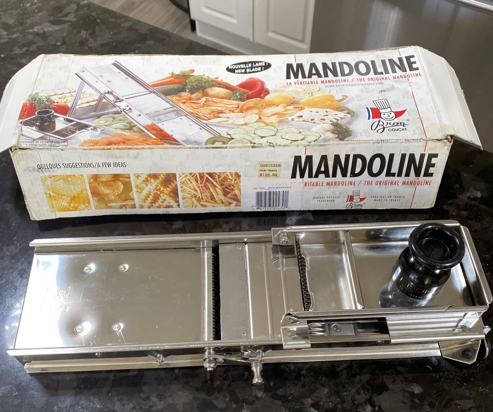 Bron Coucke Professional Stainless Steel Mandoline
Opens in a new window or tab