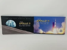 2019 S Apollo 11 Half Dollar Proof Set w/ Rev Proof & Curved High Relief Coin