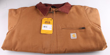 Carhartt Iconic J01 Duck Detroit Jacket Brown Men s Size M New With Tags Work