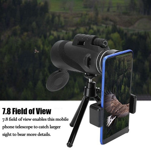 50X 60mm Mobile Phone Telescope Waterproof Optical Glasses Monocular Telephon FG - Picture 2 of 9