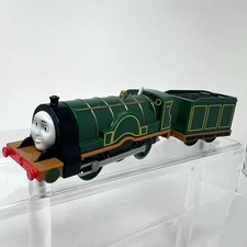 Thomas & Friends Trackmaster Emily Motorized Train With Tender WORKS READ