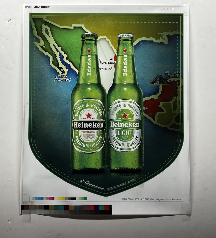 Heineken Beer Advertising Poster !!!!!