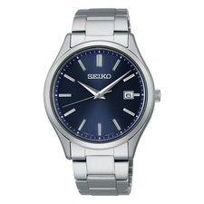 SEIKO Selection SBPX145 Navy Stainless Steel Solar Men's Watch