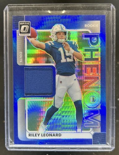 2025 Donruss Optic Riley Leonard Blue Hyper (RAW)